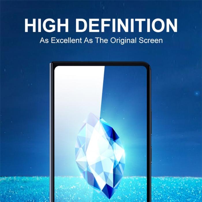 A-One Brand - [1-PACK] Galaxy Z Flold 5 Härdat Glas Skärmskydd - Svart