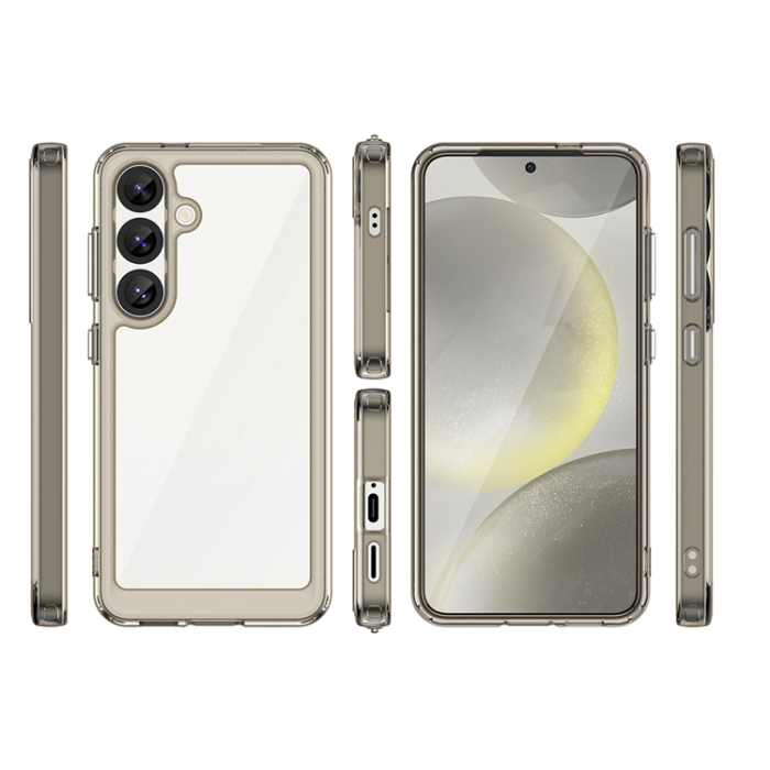 OEM - iPhone 16e Mobilskal Outer Space - Transparent/Svart