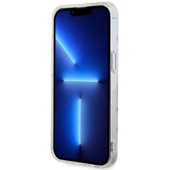 Guess - Guess iPhone 14 Plus Mobilskal MagSafe Marble - Vit