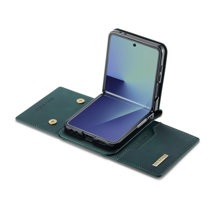 DG.MING - DG.MING Galaxy Z Flip 7 Mobilskal Detachable M2 - Grön