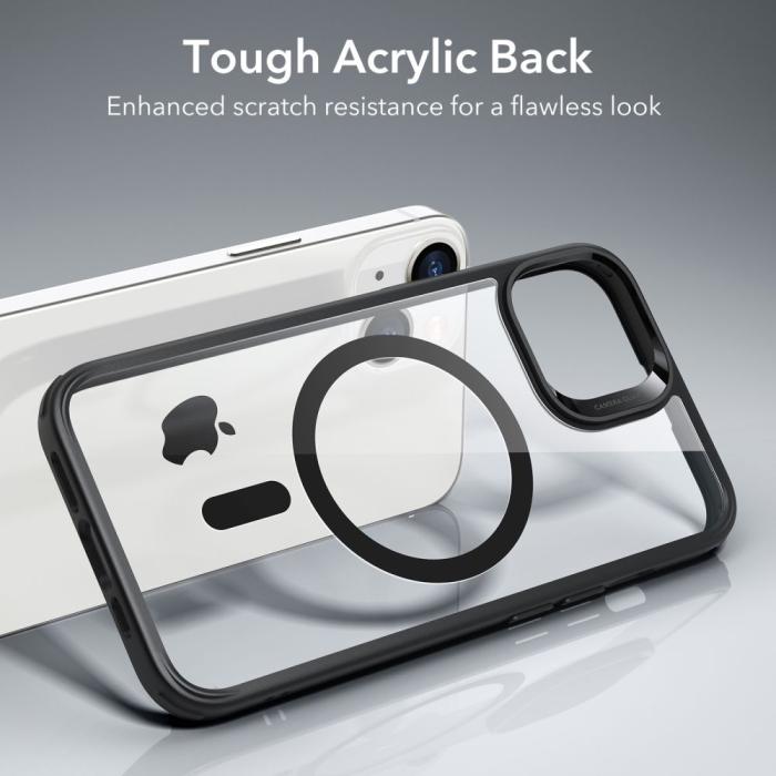 ESR - ESR iPhone 14 Plus Magsafe Skal Ch Halolock - Clear/Svart