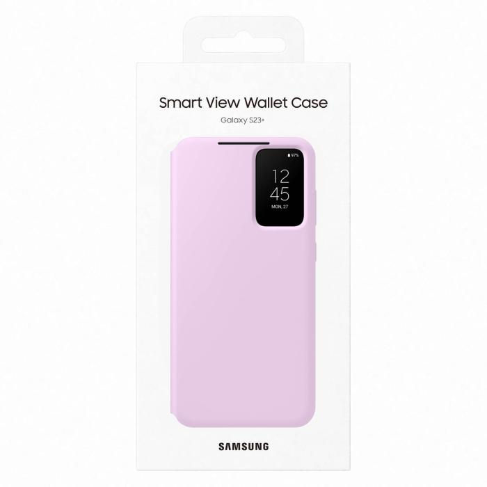 Samsung - Samsung Galaxy S23 Plus Plånboksfodral Smart View - Lila