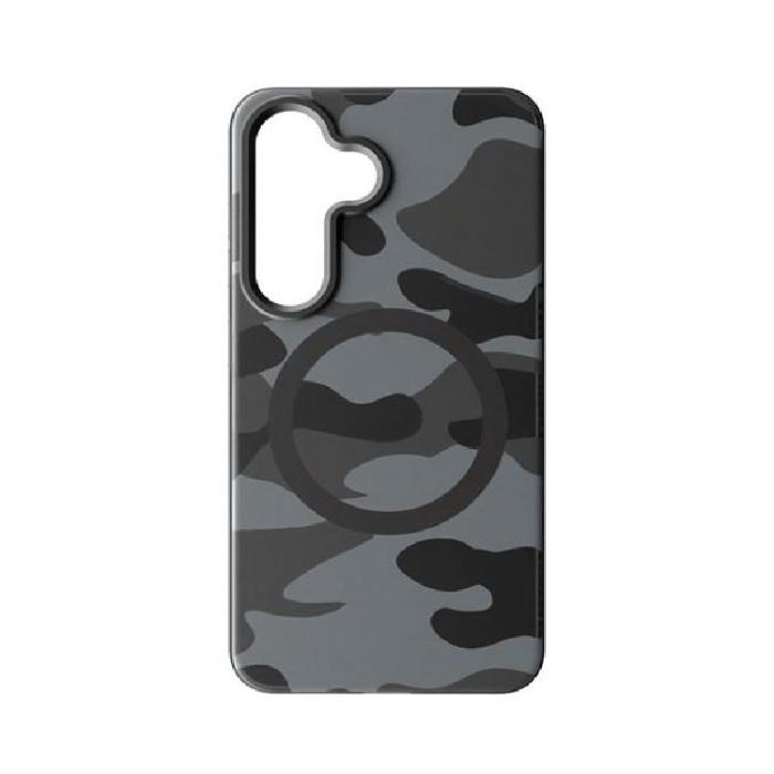 Forcell - Forcell Galaxy S25 Mobilskal Magsafe Levels - Camo Svart