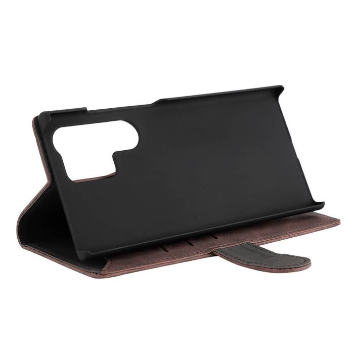 GEAR - GEAR Galaxy S23 Ultra Mobilfodral - Brun