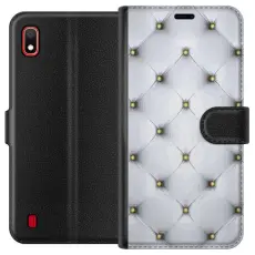 Gustaf - Pl&aring;nboksfodral till Samsung Galaxy A10 med Fancy