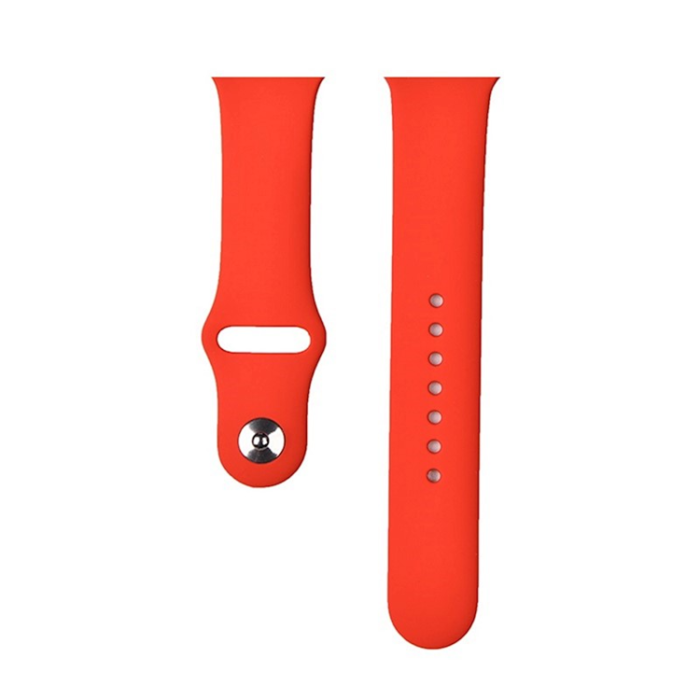Devia - Devia Apple Watch (42/44/45/49mm) Armband Deluxe Sport - Röd