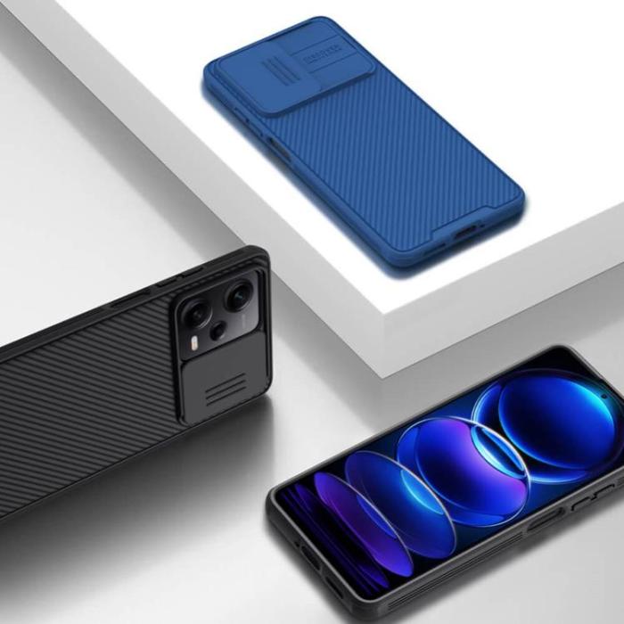 Nillkin - Nillkin Xiaomi Redmi Note 12 Mobilskal Camshield - Svart