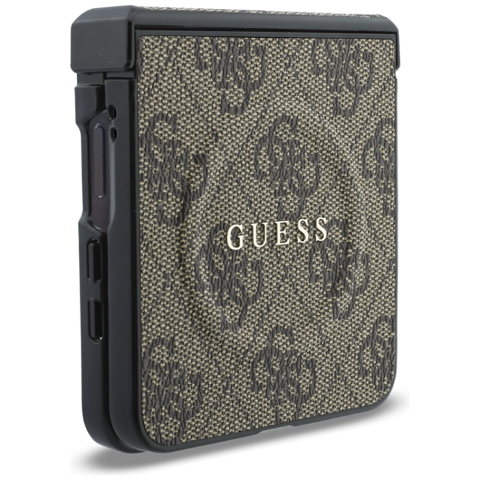 Guess - Guess Mobilskal För Galaxy Z Flip 8 MagSafe 4G Classic - Brun