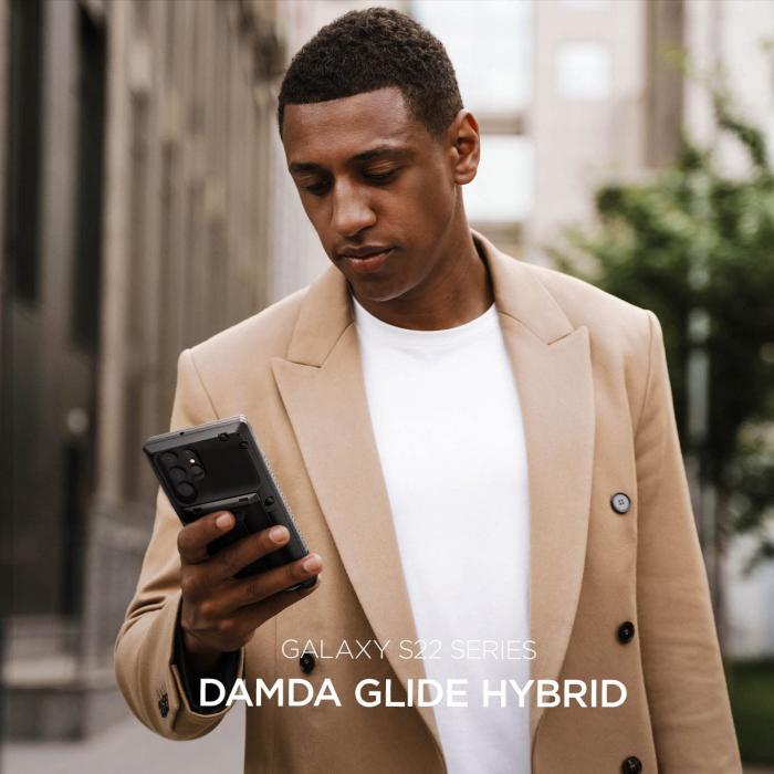 UTGATT1 - VRS DESIGN | Damda Glide Hybrid Skal Galaxy S22 Ultra - Svart