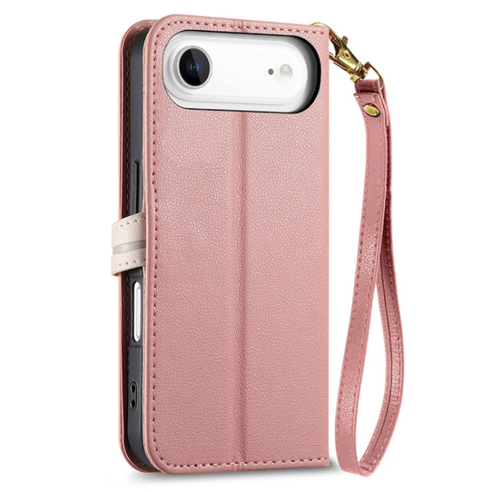 A-One Brand - iPhone Air Plånboksfodral Leaf Magnetiskt Spänne Konstläder