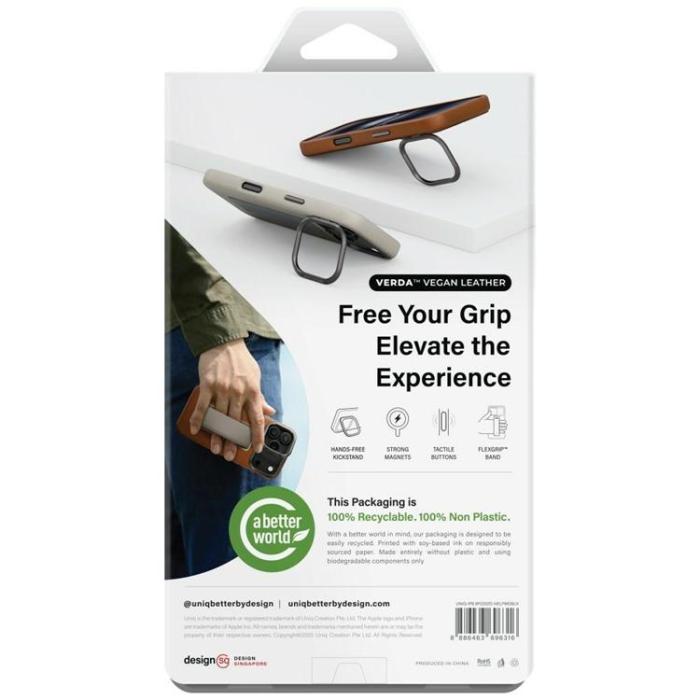 UNIQ - UNIQ iPhone 17 Pro Max Mobilskal MagSafe Heldro Pro