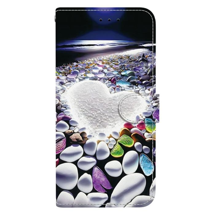 OEM - Samsung Galaxy S26 / S26 Pro Plånboksfodral Mönstertryck Konstläder - Hjärta