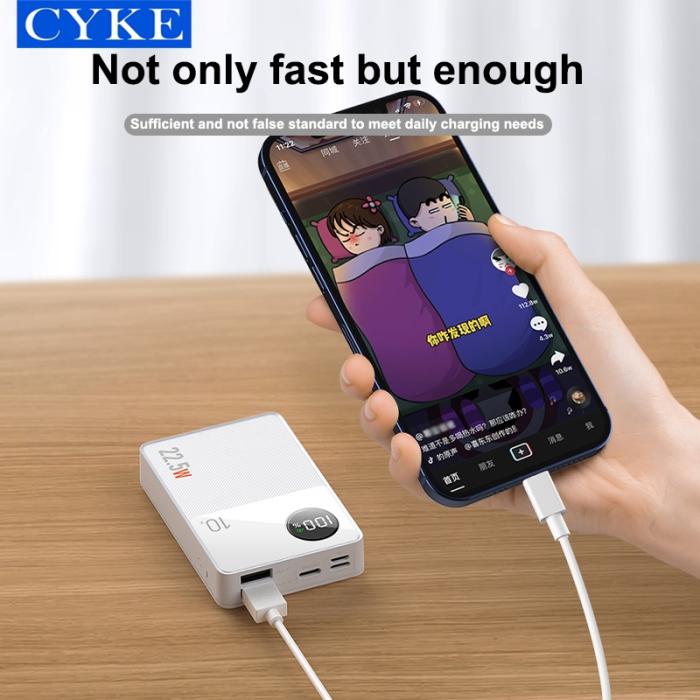 A-One Brand - Powerbank 30000 mAH 22W - Svart