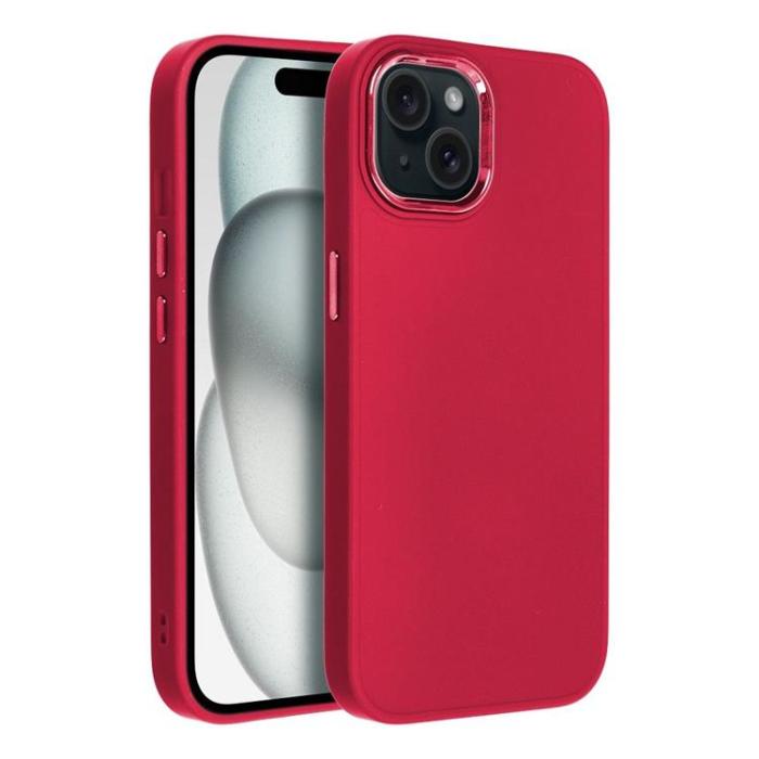 OEM - iPhone 15 Mobilskal Frame - Magenta