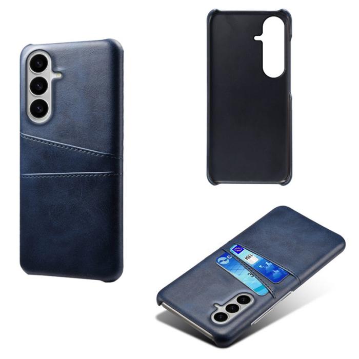 OEM - Mobilskal till Samsung Galaxy S26 / S26 Pro PU Läder + Hård PC - Blå