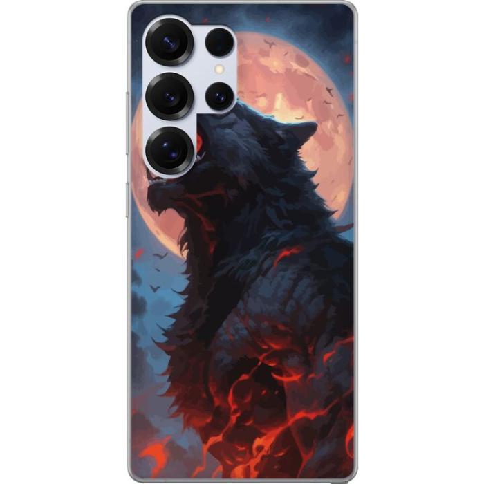 iSecrets - Mobilskal till Samsung Galaxy S25 Ultra med Ylande varg