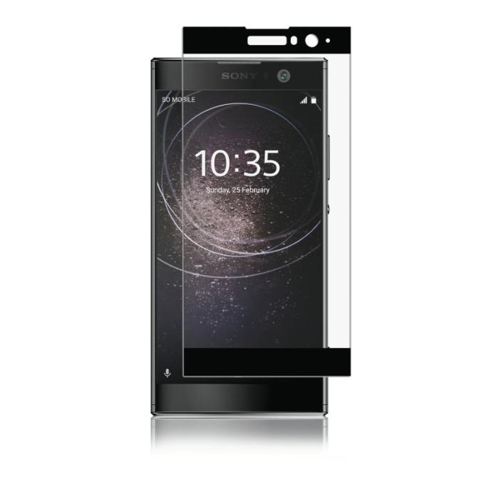 UTGATT5 - Panzer Curved Glass Sony Xperia XA2 - Svart