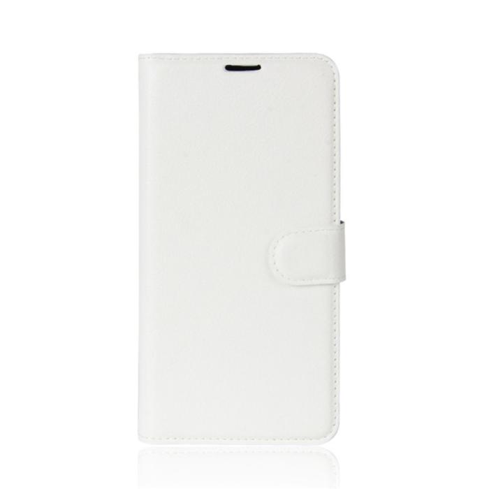 UTGATT1 - Litchi Plånboksfodral till Sony Xperia XA2 - Vit