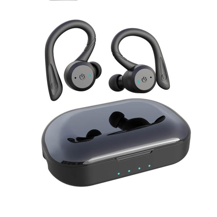 Boom of Sweden - BooM Bluetooth 5.0 TWS Vattentäta Sporthörlurar - Svart
