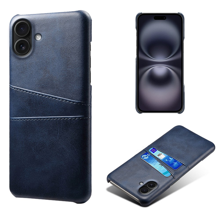 iPhone 17 Mobilskal Korthållare Dual - Blå | 2353 | AlltMobil