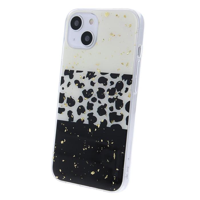 OEM - Guldig leopardmönstrad skal till Samsung Galaxy A73 5G