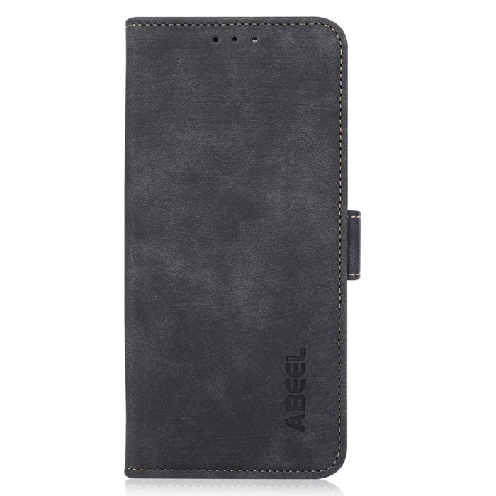 ABEEL - ABEEL iPhone 15 Pro Plånboksfodral - Svart