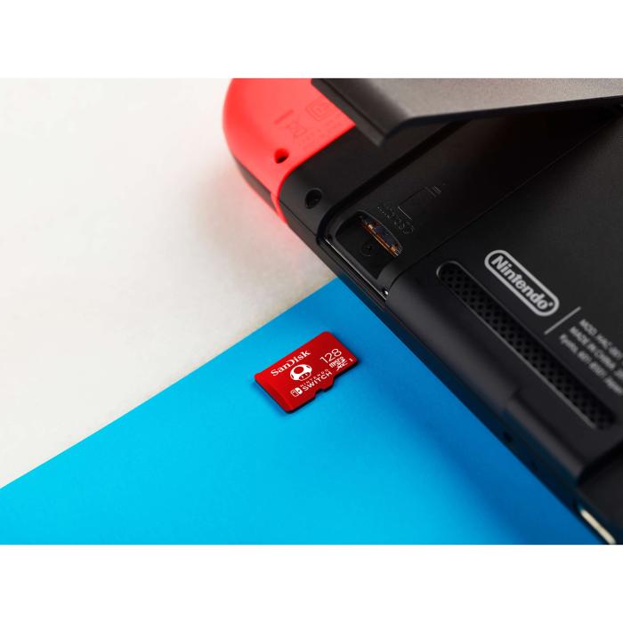 Sandisk - SANDISK Minneskort MicroSDXC för Nintendo Switch 128GB UHS-I,100/90