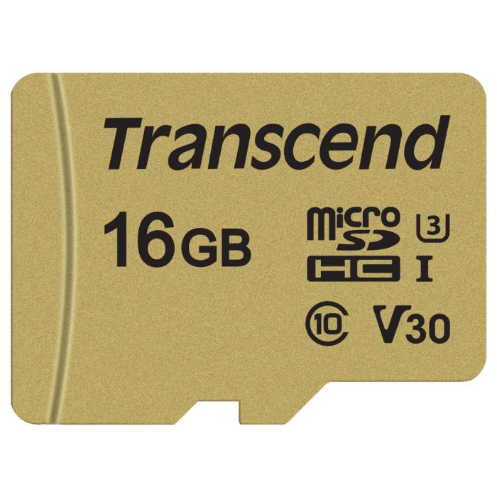 UTGATT5 - TRANSCEND microSDHC 16GB U3 (R95/W60)