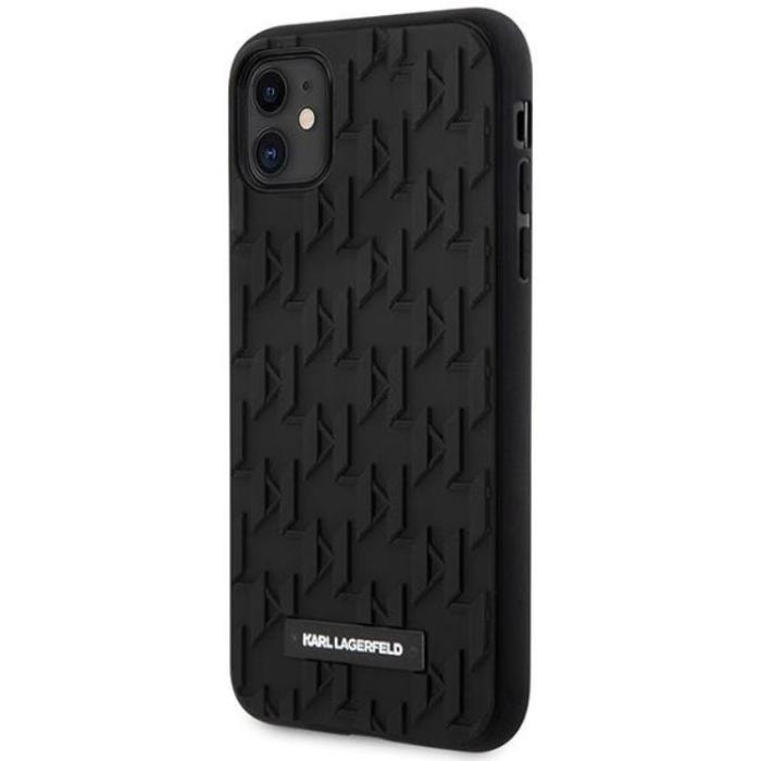 KARL LAGERFELD - Karl Lagerfeld iPhone 11/XR Mobilskal 3D Monogram - Svart