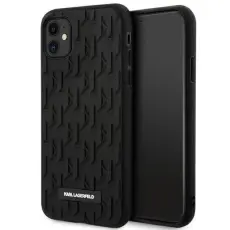 KARL LAGERFELD - Karl Lagerfeld Mobilskal till iPhone 11/XR 3D Monogram - Svart
