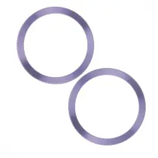 A-One Brand - [2-Pack] MagSafe Metallring Magnetisk - Ljuslila