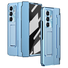 A-One Brand - Galaxy Z Fold 7 5G Mobilskal med Skärmskydd Hinge - Blå