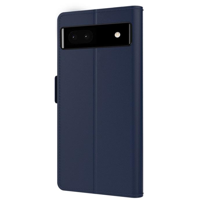 A-One Brand - Google Pixel 6a Plånboksfodral Mirror Ultra Slim - Blå