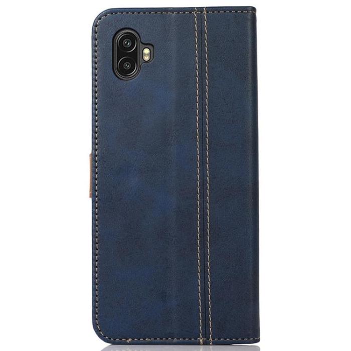 A-One Brand - Galaxy Xcover 6 Pro Plånboksfodral Folio Flip - Blå