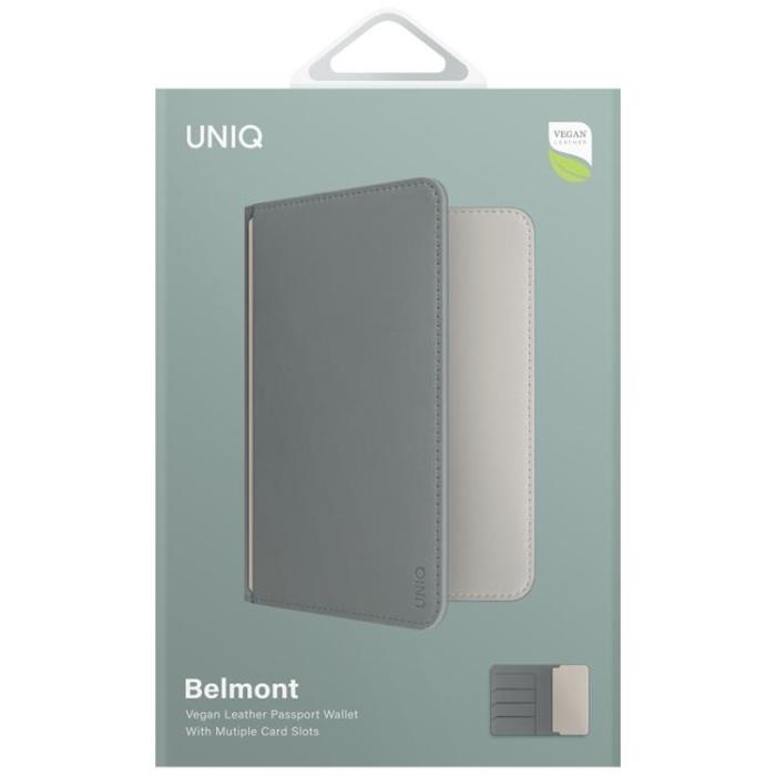 UNIQ - UNIQ Passhållare Plånbok RFID Belmont - Grön Ivory