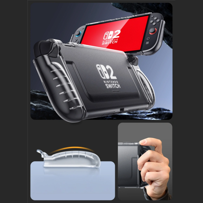 SupCase - SupCase Nintendo Switch 2 Skal Frost - Clear