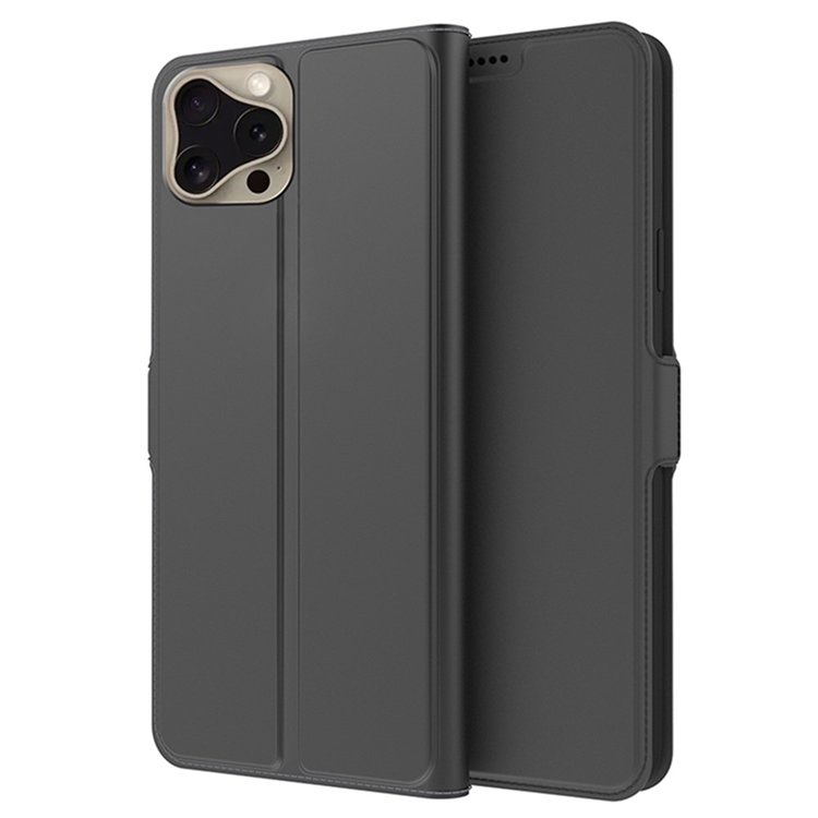 iPhone 16 Pro Plånboksfodral Shockproof (Svart) | 2353 | AlltMobil