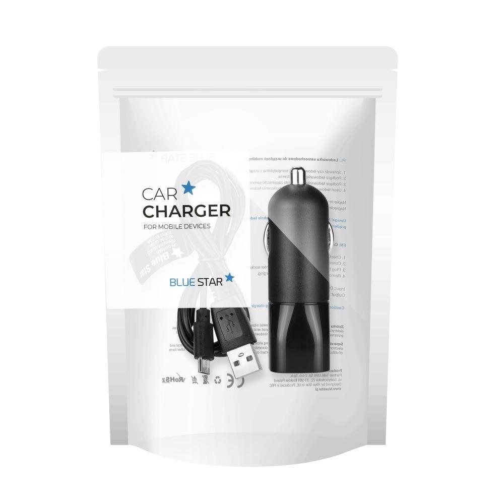 Blue Star Billaddare Micro USB 2A + Kabel | 7182 | AlltMobil