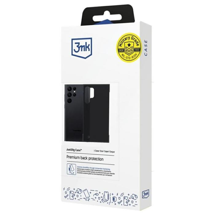 3MK - 3MK Galaxy S23 Ultra Mobilskal Matt Just20g - Svart