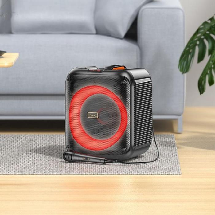Hoco - Hoco Högtalare Bluetooth Med Mikrofon HA1 - Svart