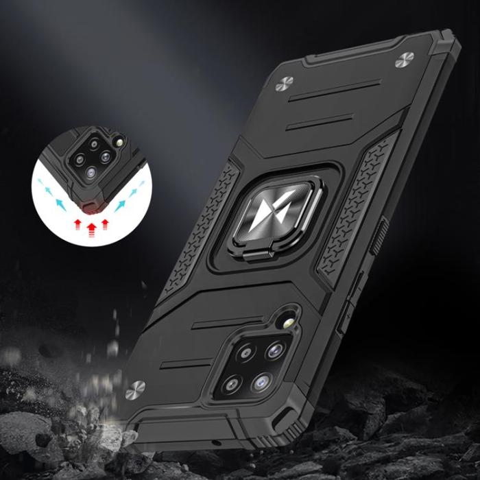 Wozinsky - Wozinsky Ring Armor Skal Galaxy A42 - Svart