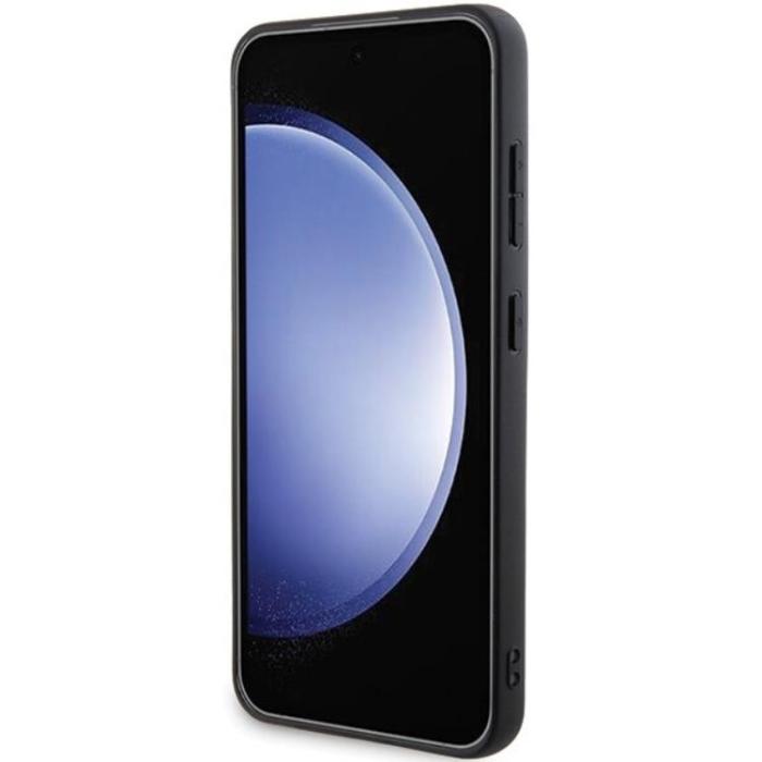 BMW - BMW Galaxy S24 Plus Mobilskal Läder Carbon - Svart