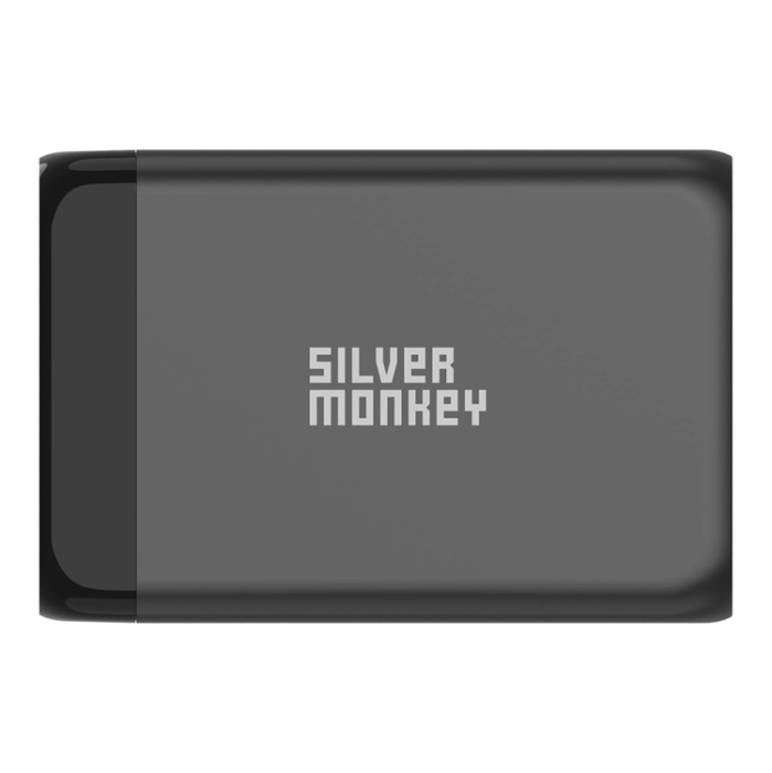 Silver Monkey - Silver Monkey SMA152 130W 3xUSB-C PD USB-A QC 3.0 GaN Laddare