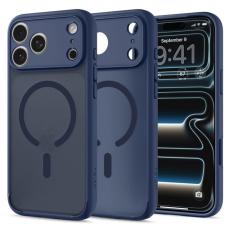 Spigen - Spigen Mobilskal F&ouml;r iPhone 18 Pro/17 Pro Magsafe Ultra Hybrid - Frost Djupbl&aring;