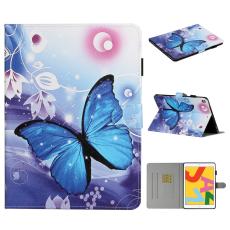 OEM - iPad 10.2 (2021/2020/2019) / Air 3 10.5 (2019) Fodral - Blå Butterfly