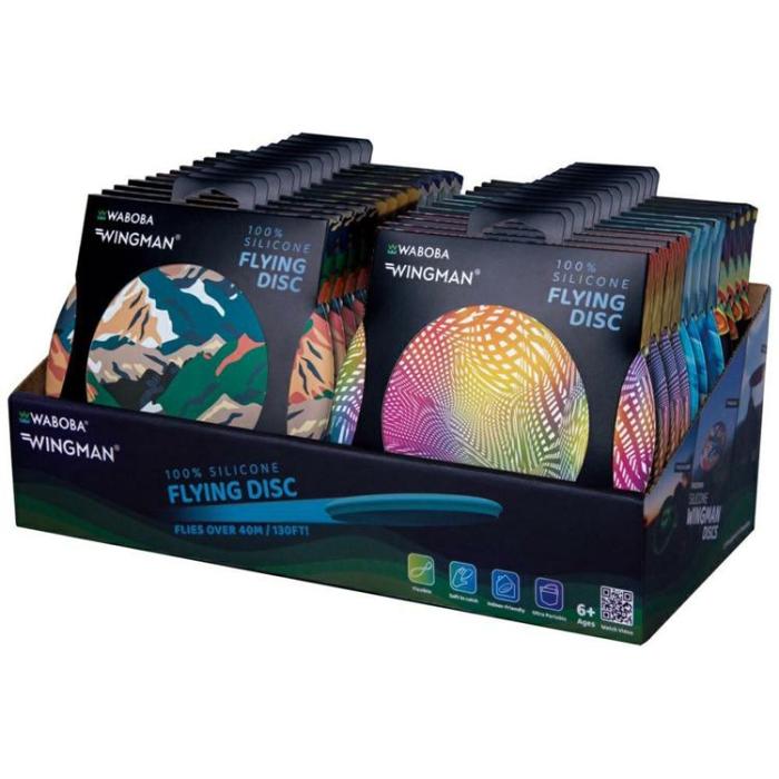 Waboba - Waboba Wingman Silikon Disc Frisbee 15cm