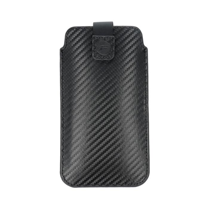 OEM - Forcell Pocket Carbon skal Size 18 till iPhone 13 mm