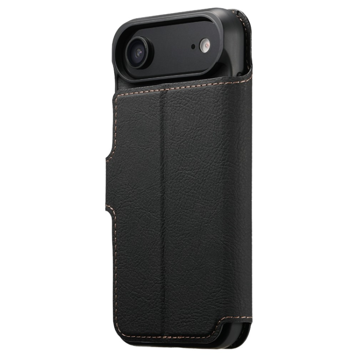 SUTENI - SUTENI iPhone Air Plånboksfodral Detachable Q-05 - Svart