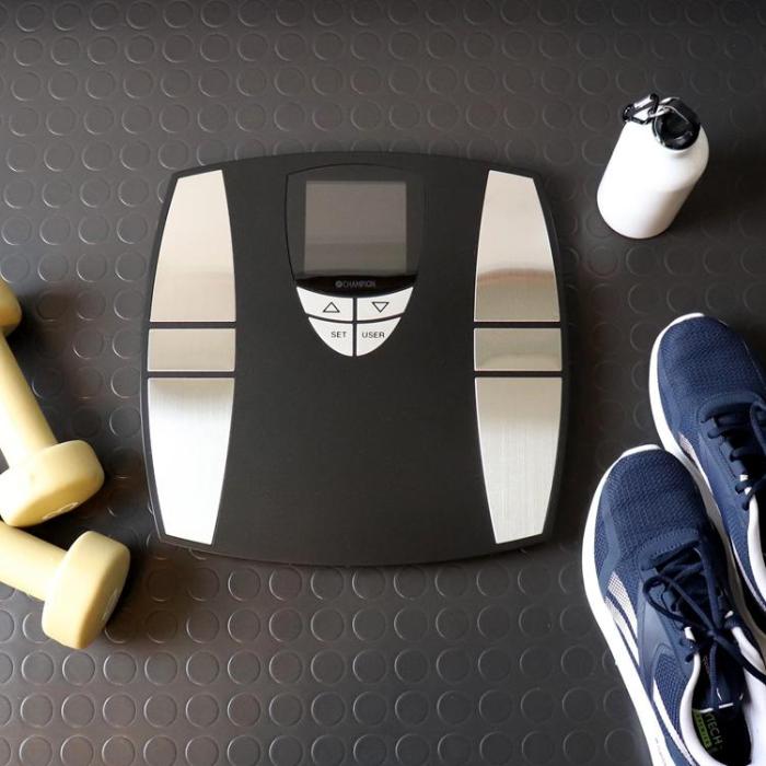 Champion - Champion Personvåg Body Fat PV310 - Svart/Silver