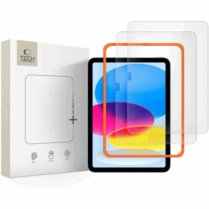Tech-Protect - [2-Pack] iPad 10.9” (2022)/11” (2025) Härdat Glas Skärmskydd